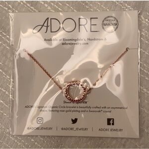 NWT Organic Circle Bracelet